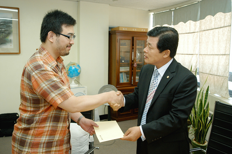 사회복지시설(은빛마을) 중추절 위문