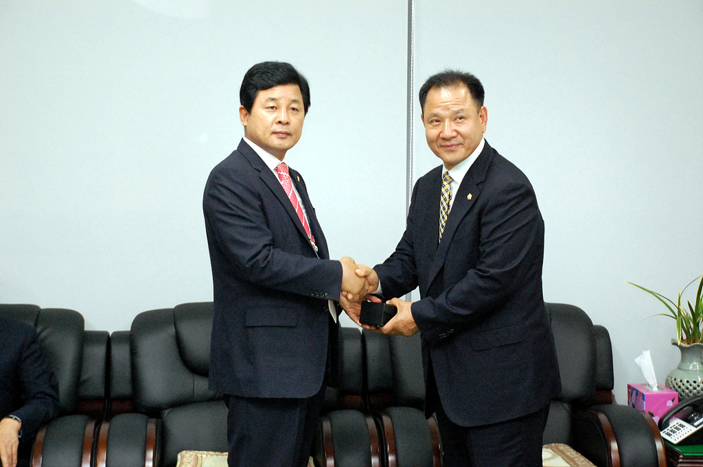 보성군수 및 의장 지자체의 날 행사