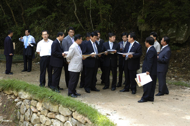 산건위 현장 방문 - 선암사