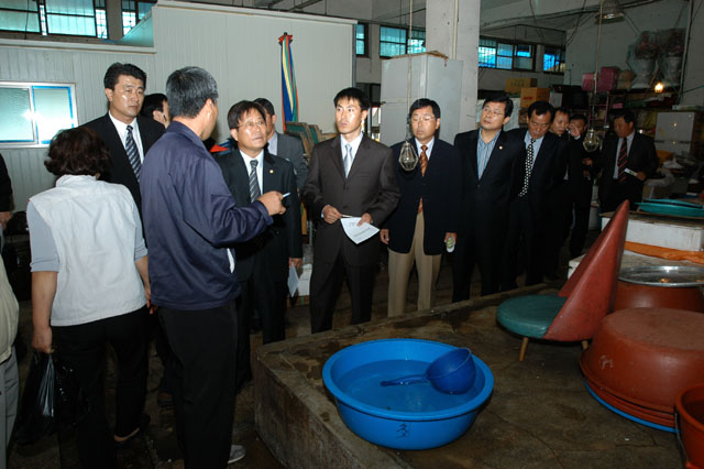 산업건설위원회 현장 방문