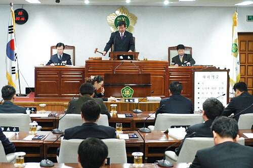 제85회 순천시의회(임시회) 제1차 본회의