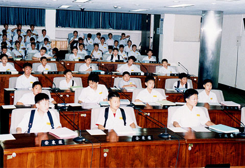 순천삼산중학교학생 방문