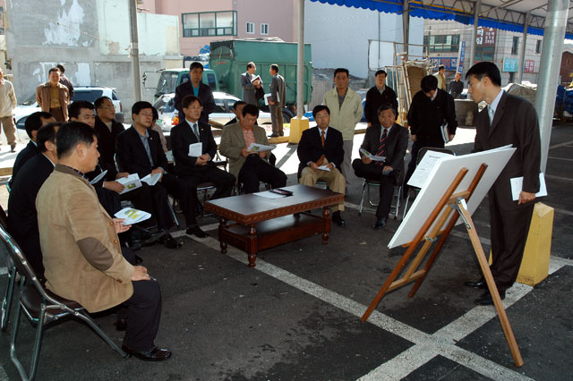 산업건설위원회 현장 방문