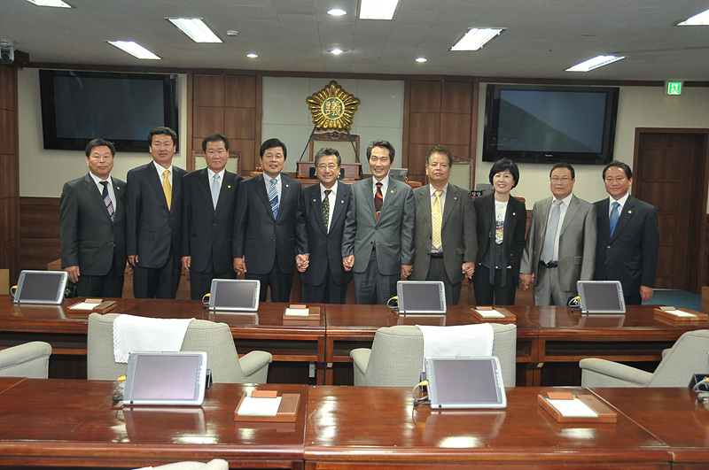 일본 스이타시장 일행 방문(2009.10.12) 