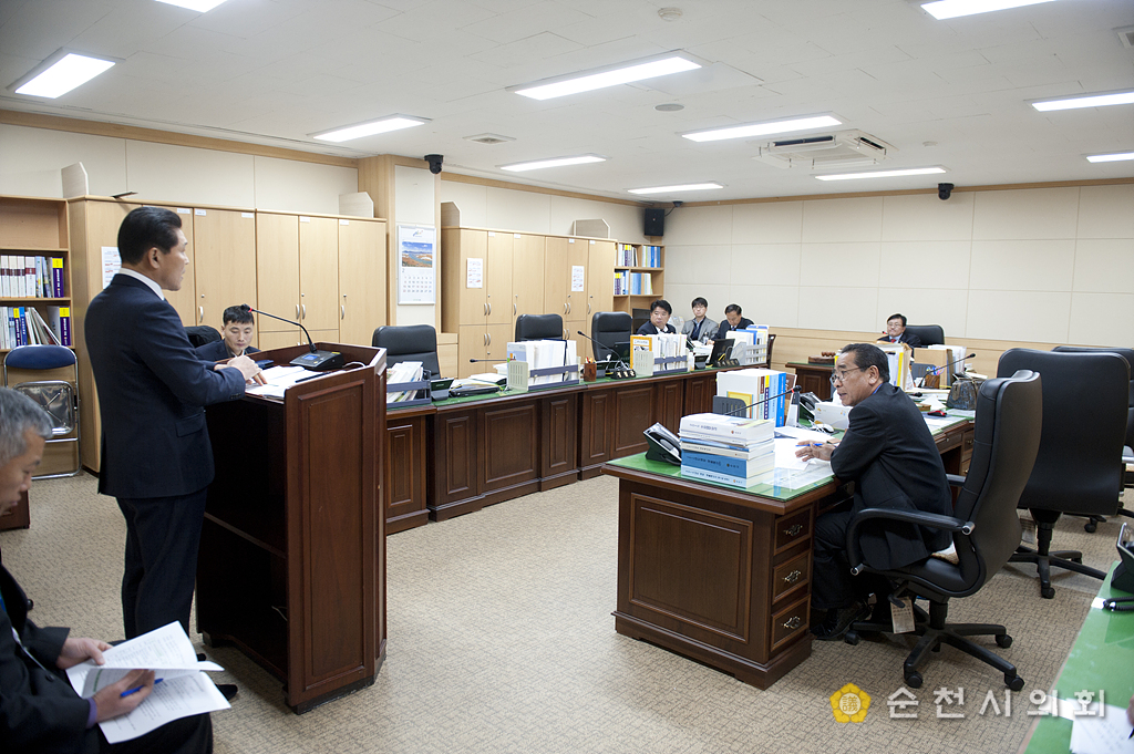 제191회 순천시의회(임시회) 폐회 중 문화경제위원회