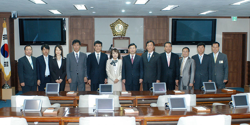 중국 청도시 서양구 부구청장 방문 