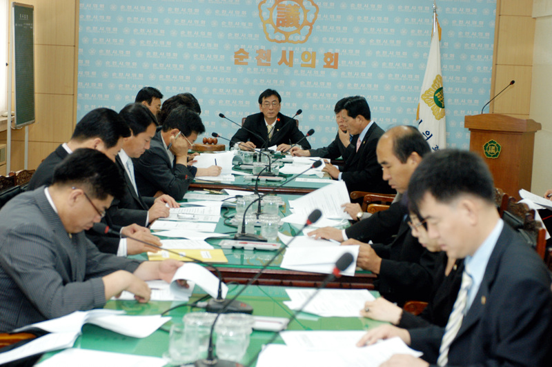 제114회 순천시의회 의원간담회