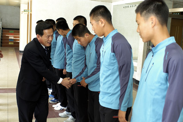 전국체전 출전선수 격려