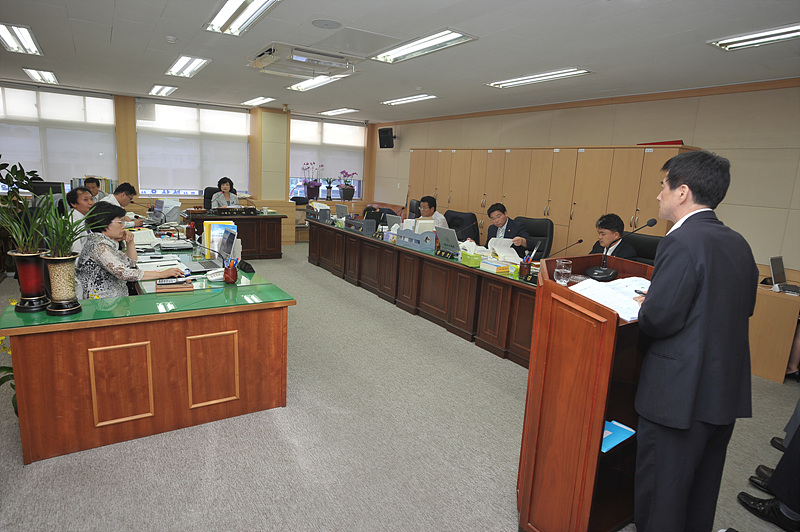 행정자치위원회 업무보고