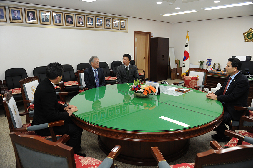 문재인의원 순천시의회 방문 및 간담회