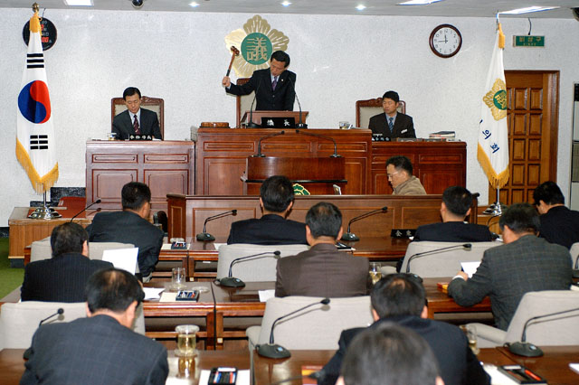 제101회 순천시의회(정례회) 개회