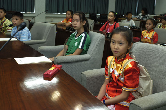 한중 청소년 문화교류 학생 순천시의회 방문