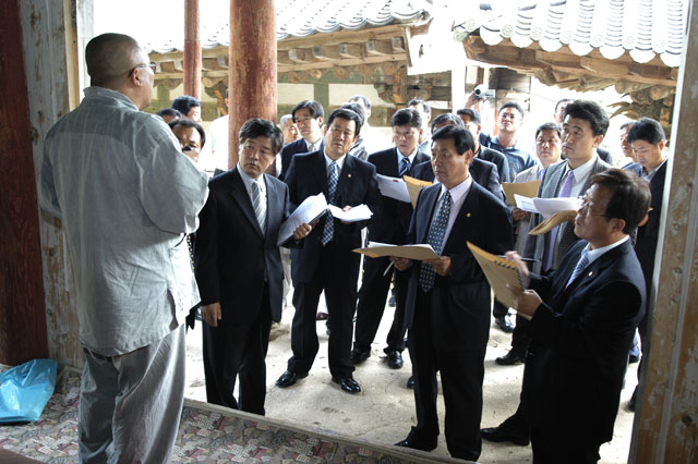 산건위 현장 방문- 선암사