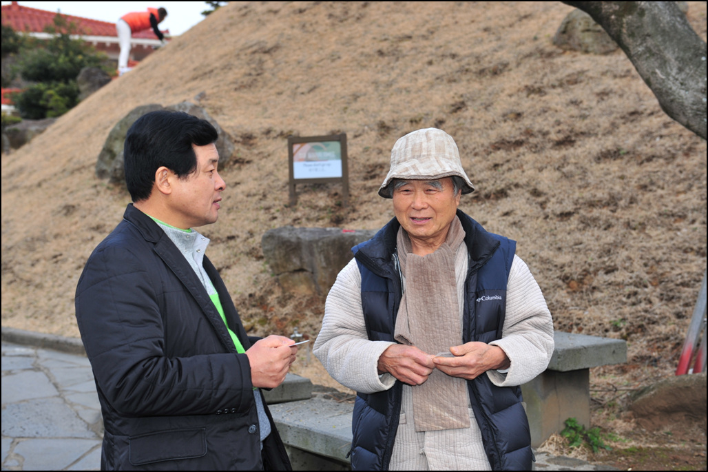 제주 생각하는 정원 성범영 원장과 정원박람회 지원 협의