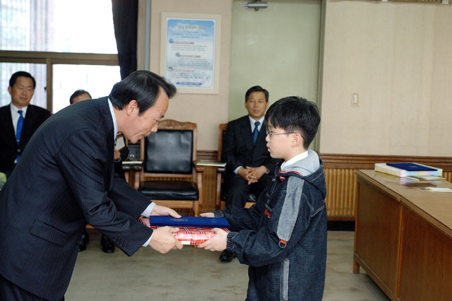 순천시민의신문 백일장 시상