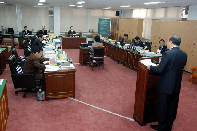 제100회 순천시의회(임시회) 내무위원회