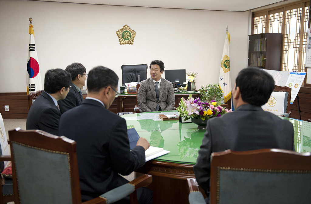 농어촌신임비사장 기관방문