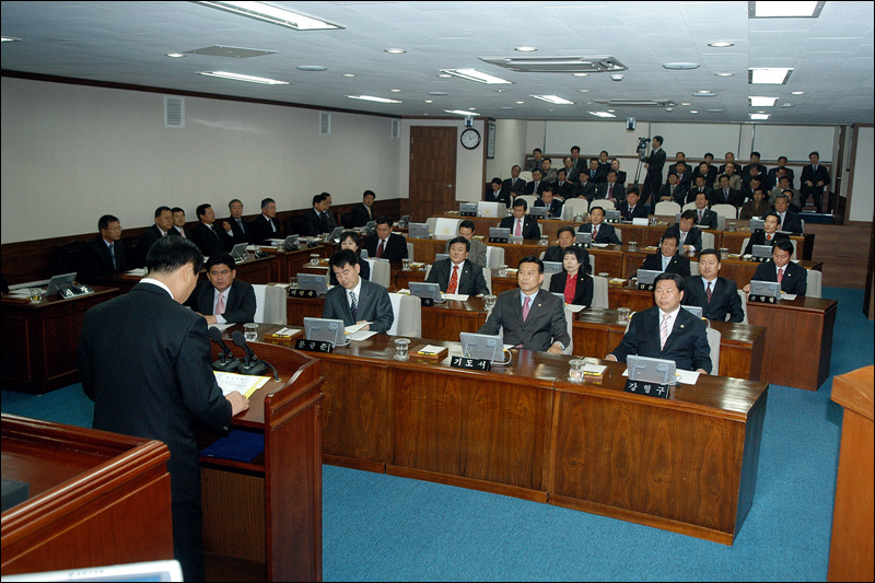 제118회 순천시의회 정례회 개회