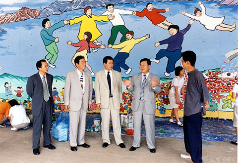 청소년축제 관련 현장 방문(2002-08-19)