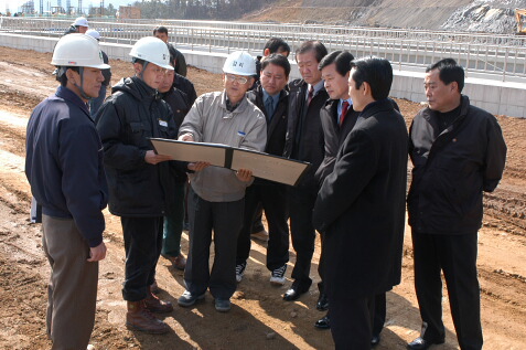 2003-02-13 산업건설위원회 현장 방문-3단계 상수도 공사