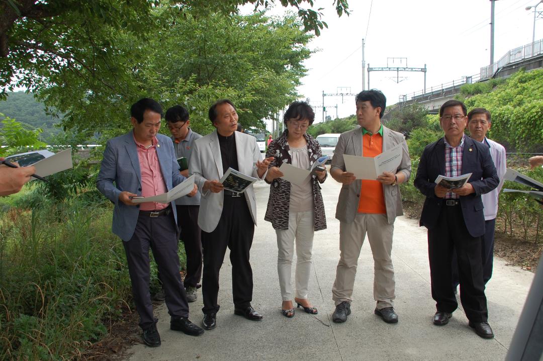 제195회 임시회 도시건설위원회 현장방문