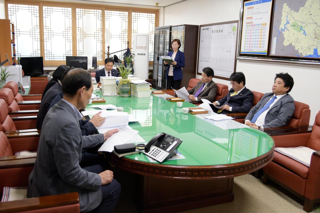 제201회 순천시의회(임시회)운영위원회