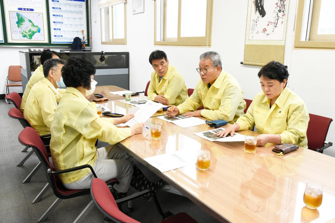 폭우피해 현장방문