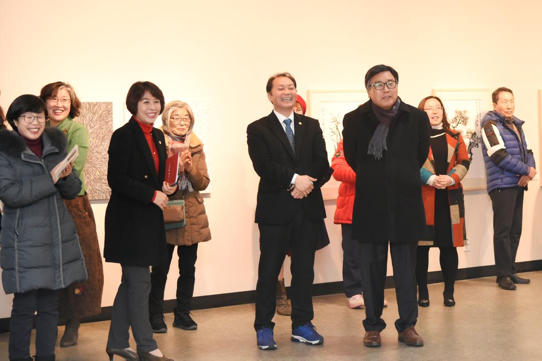 모정화실 회원 전시회