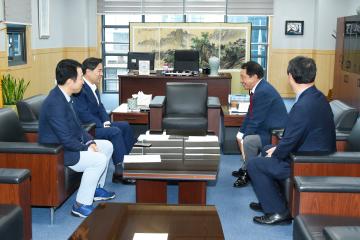 순천시 주요 유관기관 단체 방문