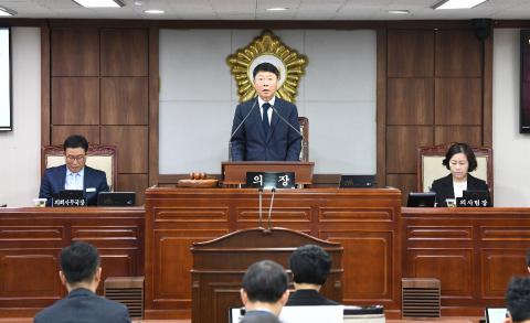 제270회 순천시의회 임시회 1차 본회의
