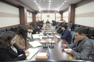 의회사무국 월례조회