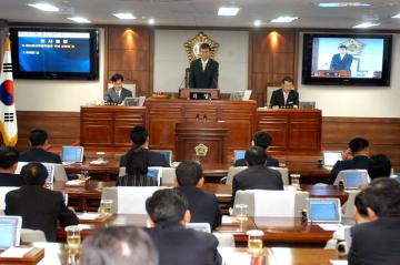 제115회 순천시의회(정례회) 제1차본회의