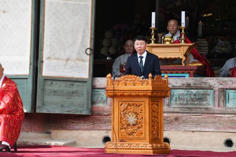 선암사 승범스님 진산식