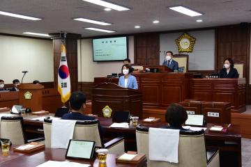 제260회 순천시의회 임시회 1차 본회의