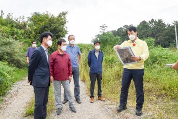 별량면 민원현장 방문