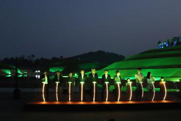 물빛축제 개막식