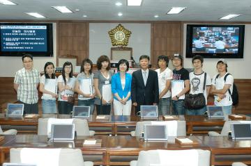 순천대학교 인턴 학생 방문