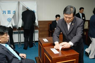 제5대 순천시의회 후기 의장, 부의장 선거