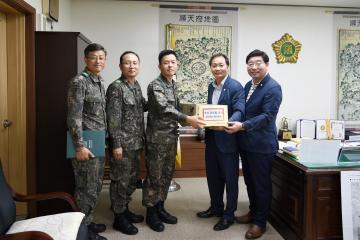 추석위문품전달