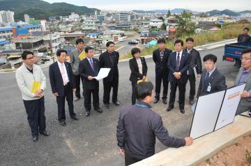 도시건설위원회 2단계 주거환경 개선 사업장 현장 활동 