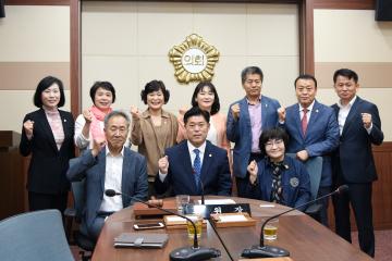 순천시의회 여순10.19특별법 제정 범국민 연대와의 간담회