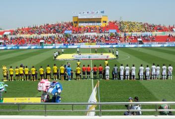 전남드레곤즈 홈경기 시축