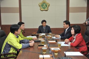 정원박람회 특위 현장 방문