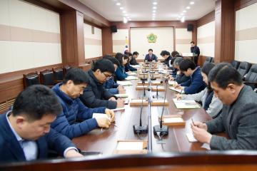 3월중 의회사무국 정례조회