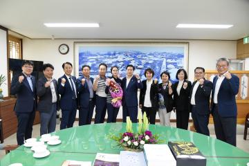 제18회 아시안게임 참가 선수 격려