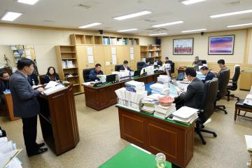 제237회 순천시의회 제2차 정례회 도시건설위원 회의