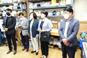 문화경제위원회 로컬푸드 방문