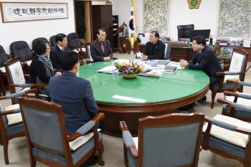 순천노인회 의장실 방문