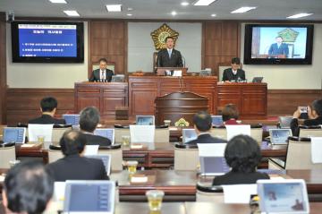 제170회 순천시의회 임시회 제1차 본회의
