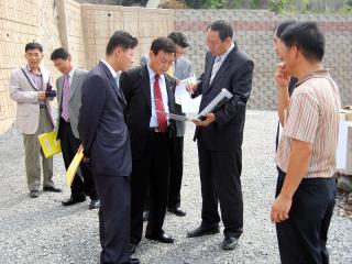 산업건설위원회 현장방문- 조곡동 주거환경 개선사업장